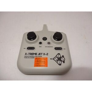 Sharper Image X-Treme Jet X-2 Remote Control Stunt Drone Controller 1016852 Grey